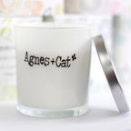 Agnes + Cat Votive Candle - Dolly Blue - view 3