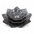 Tri-Flower Lotus Flower Incense Holder