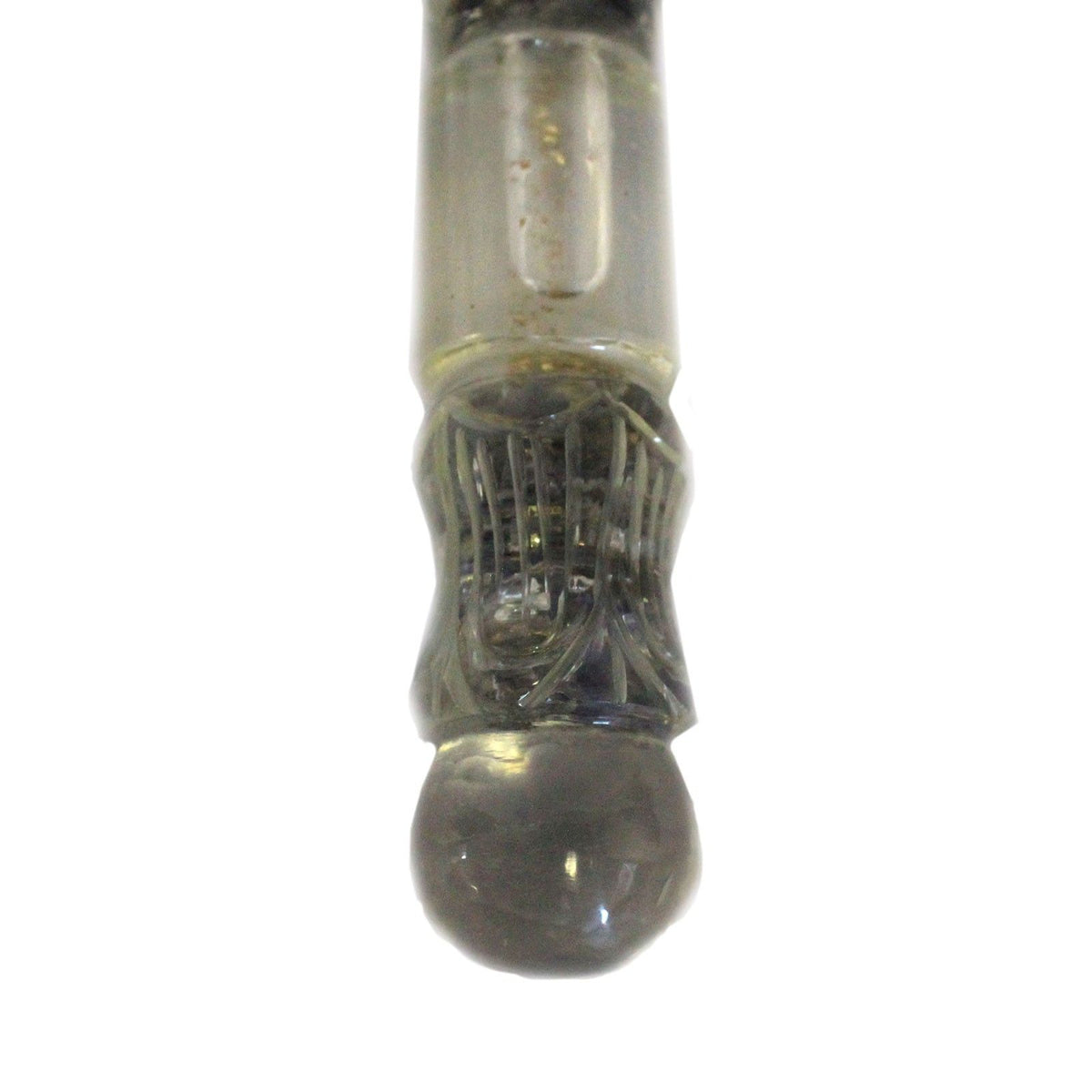 Orgonite Water Wand Carved with Copper & Gemchips - view 3