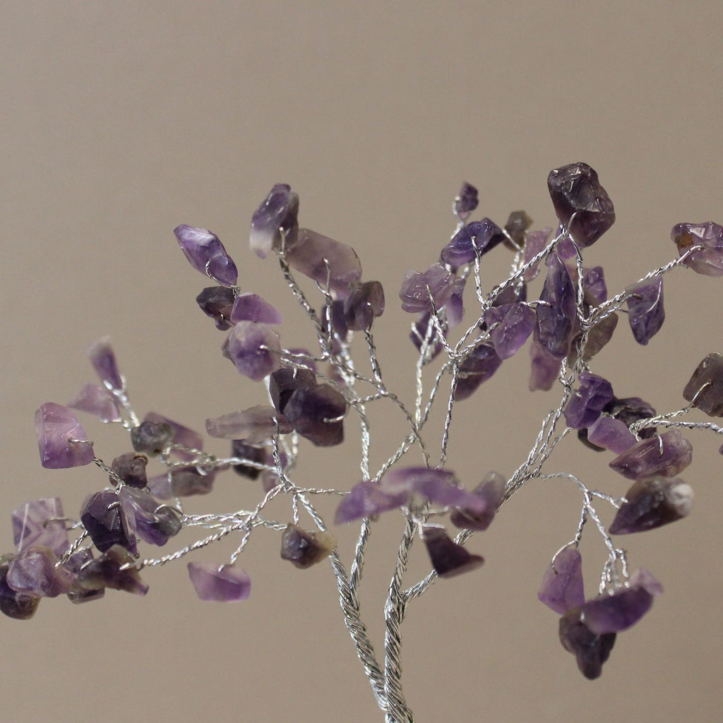 Gemstone Tree with Orgonite Base - 80 Stone - Amethyst - view 4