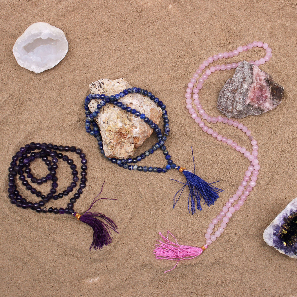 108 Bead Mala - Amethyst - view 6