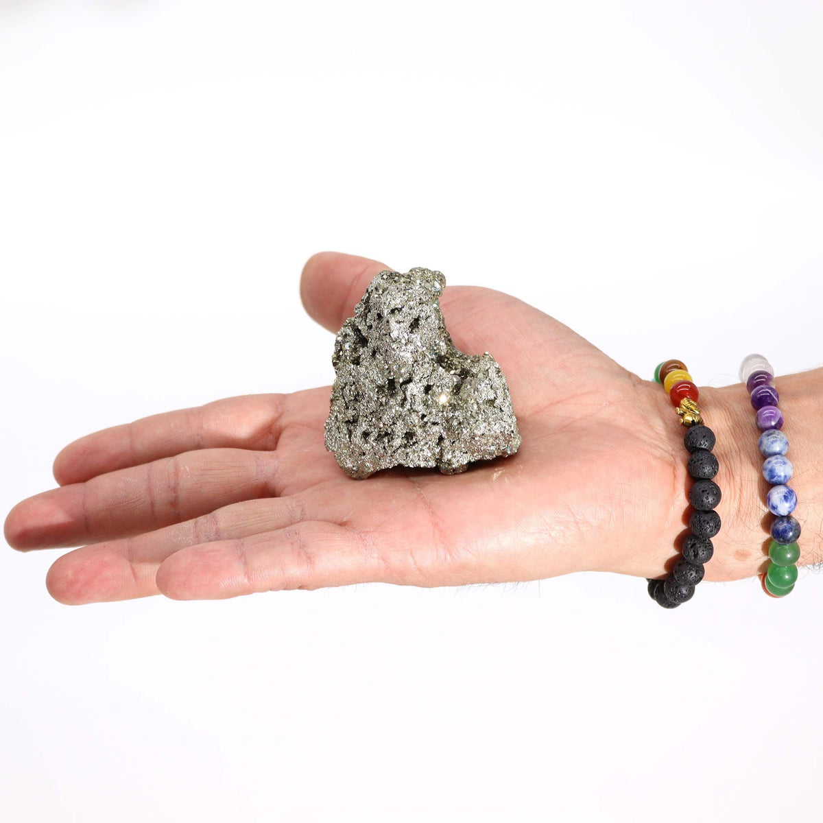 Peruvian Pyrite - First Grade, Large (100-135g) - view 2