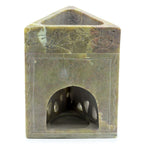 Triangle Soapstone Oil Burner - Elephant - view 2