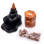 Pack of 10 Masala Backflow Incense - Amber - view 6
