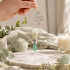 Angel Pendulum with Ring - Green Aventurine - view 4