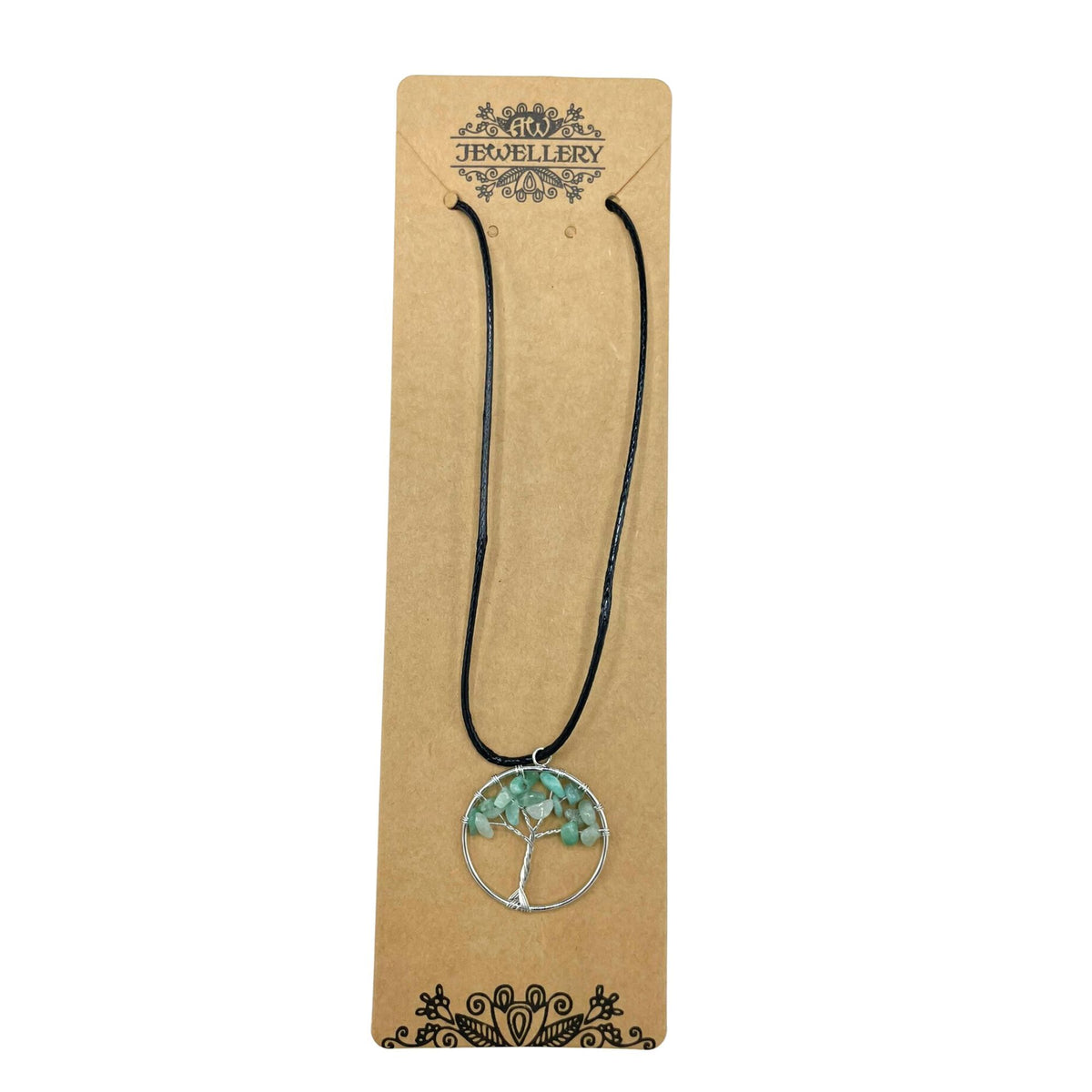 Tree of Life Pendant - Jade - view 4