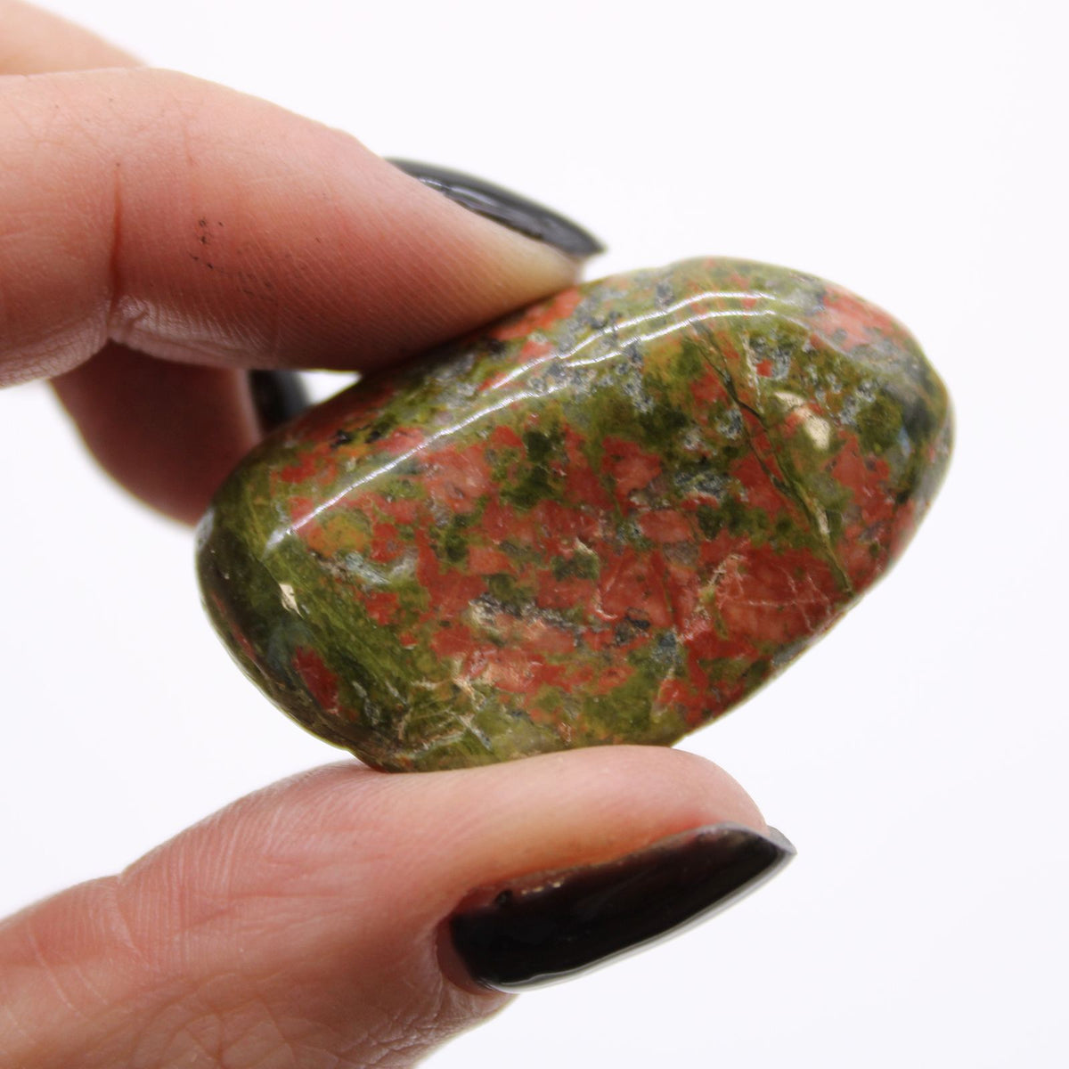 Medium African Tumble Stones - Unakite (Pack of 12) - view 3