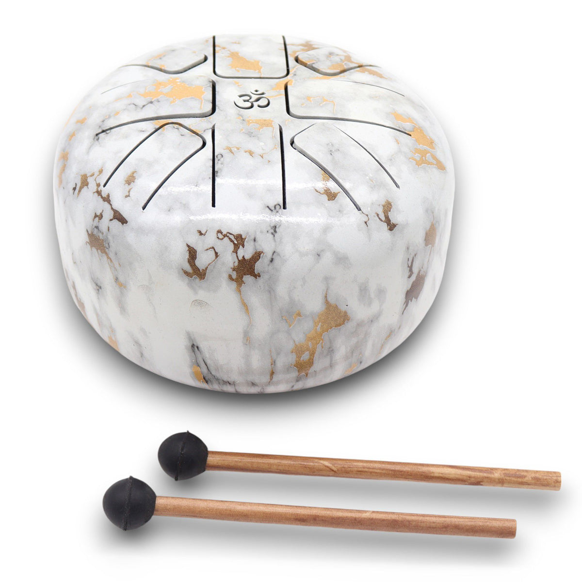 Med Steel Tongue Drum Marble - 17x13cm - view 3