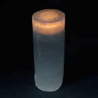 Selenite Cylinder Candle Holder - Large - view 2