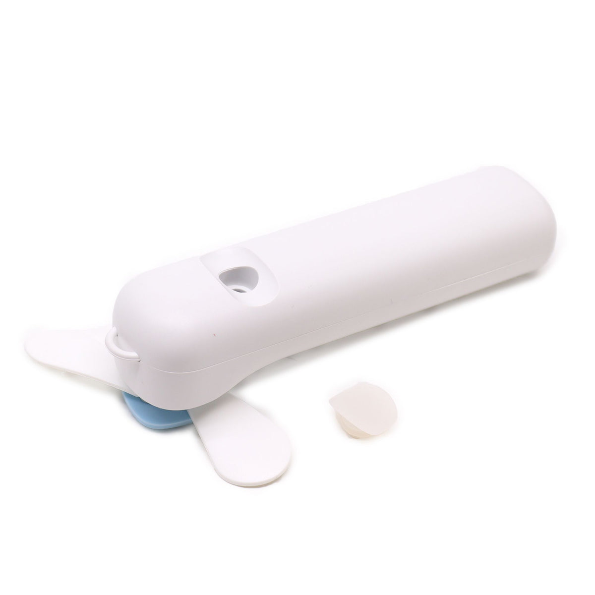 White handheld nano mist face fan and spray, USB rechargeable - view 7
