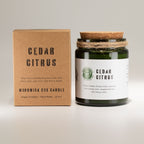 Greenman Woodwick Soy Candle - Cedar Citrus - view 3