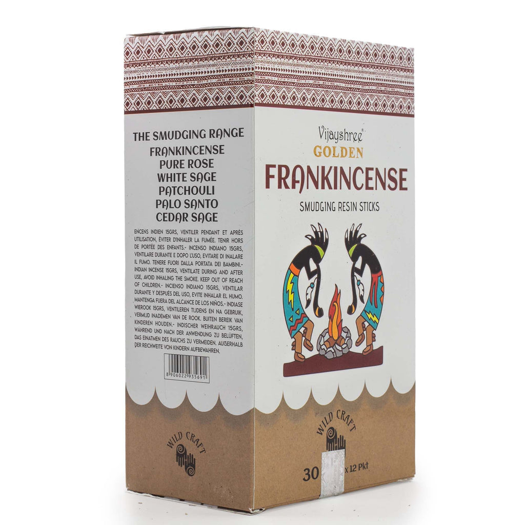 Golden Frankincense Smudging Resin Sticks – 30g - view 7