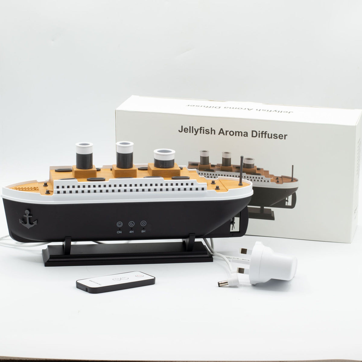 Ship Model Puff Effect Aroma Diffuser with Colour-Changing LED - view 7