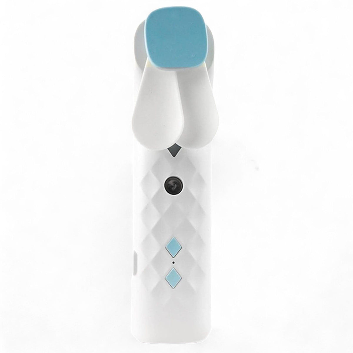 White handheld nano mist face fan and spray, USB rechargeable - view 9