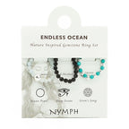 Nymph Spirit Gemstone Ring Set - Endless Ocean - view 6