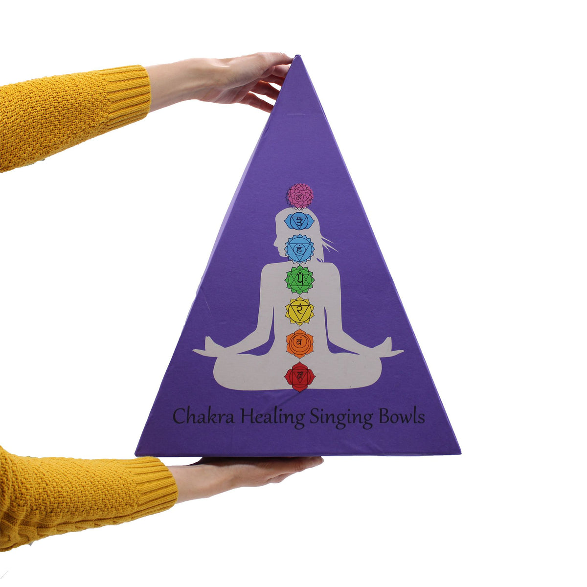 Chakra Pyramid Singing Bowl Gift Set - view 4