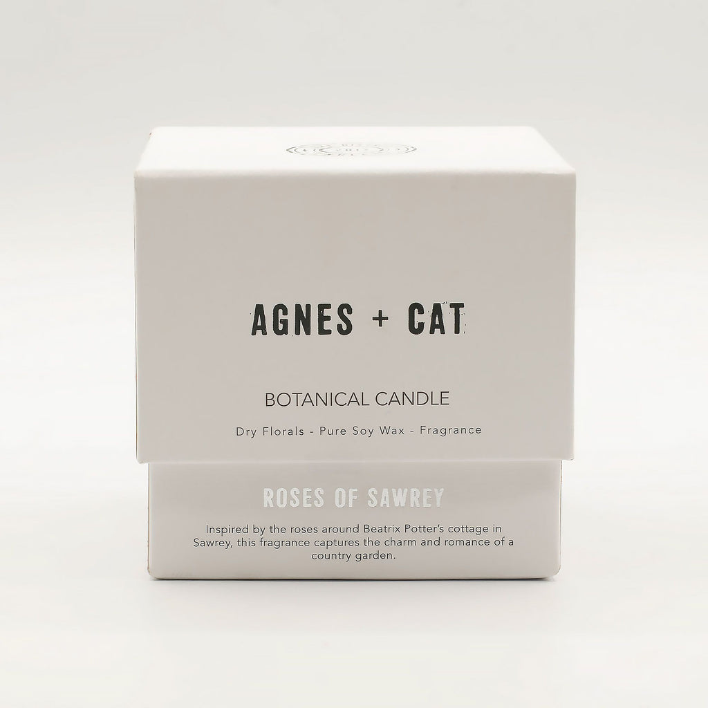 Agnes + Cat Botanical Soy Wax Candle - Roses of Sawrey - view 6