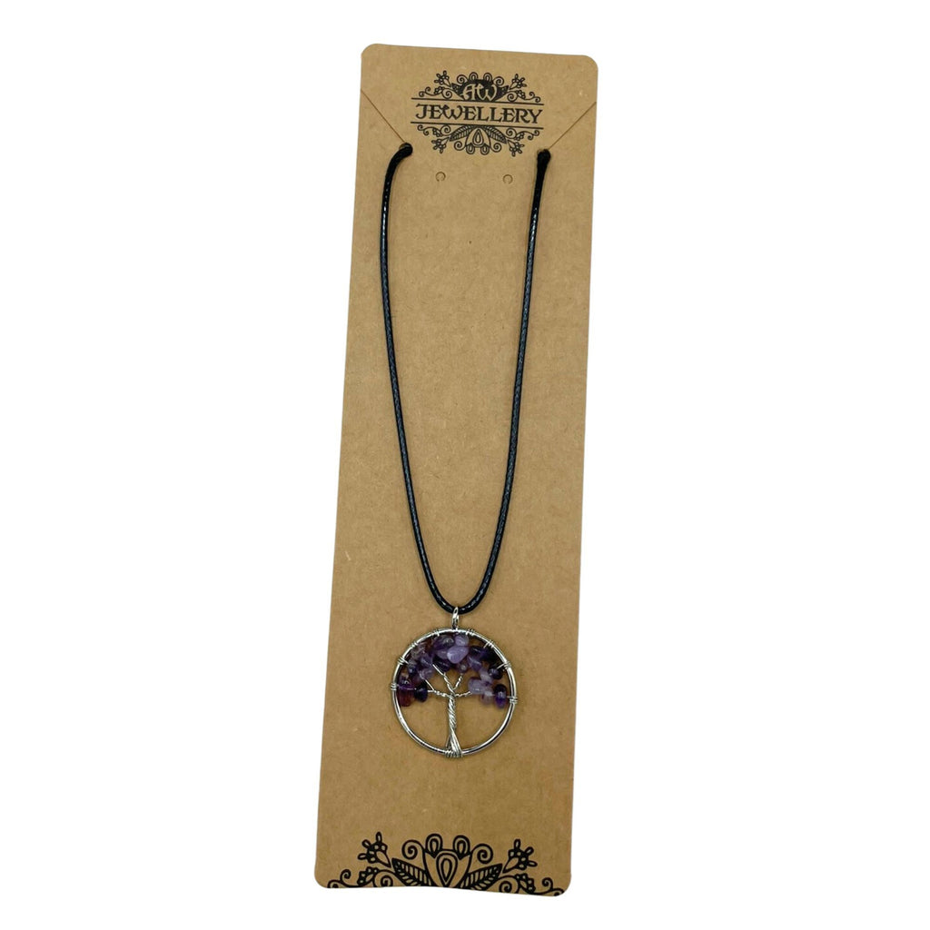 Tree of Life Pendant - Amethyst - view 4