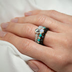 Nymph Spirit Gemstone Ring Set - Endless Ocean - view 5
