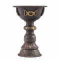 Copper Ritual Goblet - Triple Moon, Antique Finish