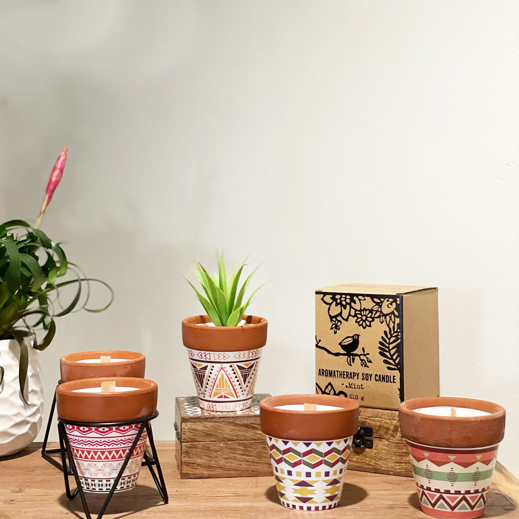 Agnes + Cat Herb Garden Candles - Lavender - view 4