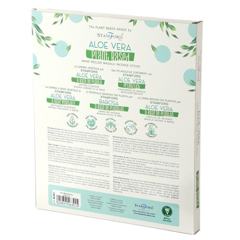 Plant Based Masala Incense Sticks - Aloe Vera - view 2