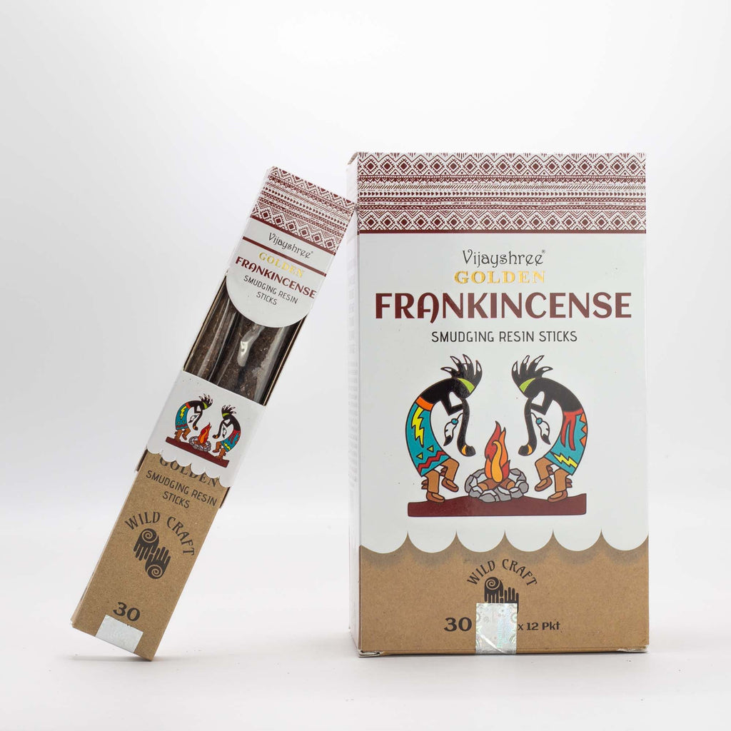 Golden Frankincense Smudging Resin Sticks – 30g - view 5