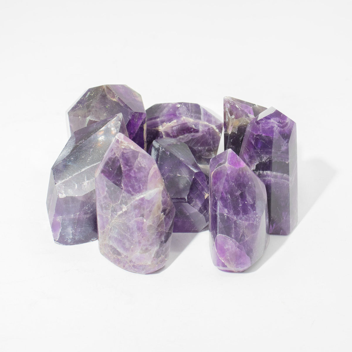 African Amethyst Crystal Points - 0.5kg Bag - view 4