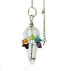Magic Pendulum - Seven Chakra - Rock Quartz - view 4