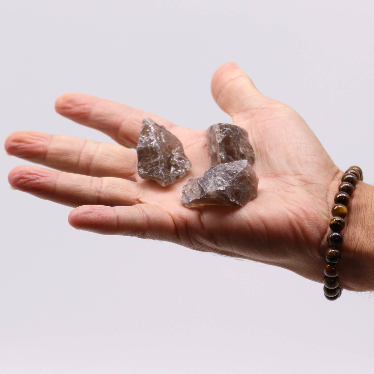 Raw Crystals (500gm) - Smoky Quartz - view 3