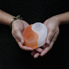 Selenite Yin Yang Candle Holder - view 4