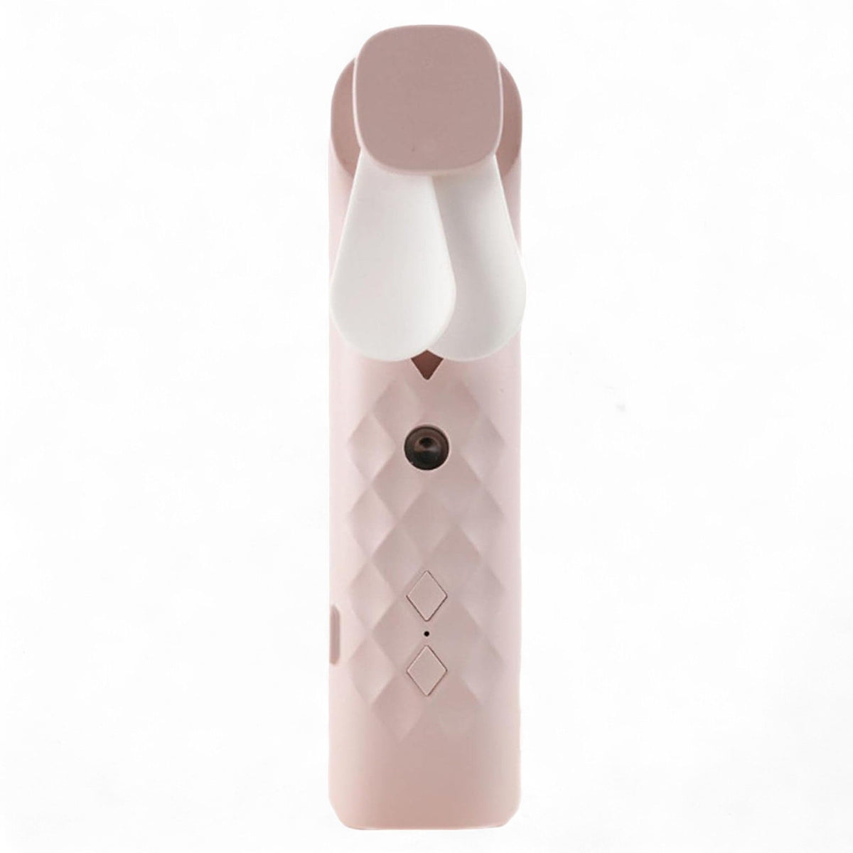 Pink handheld nano mist face fan and spray, USB rechargeable - view 6