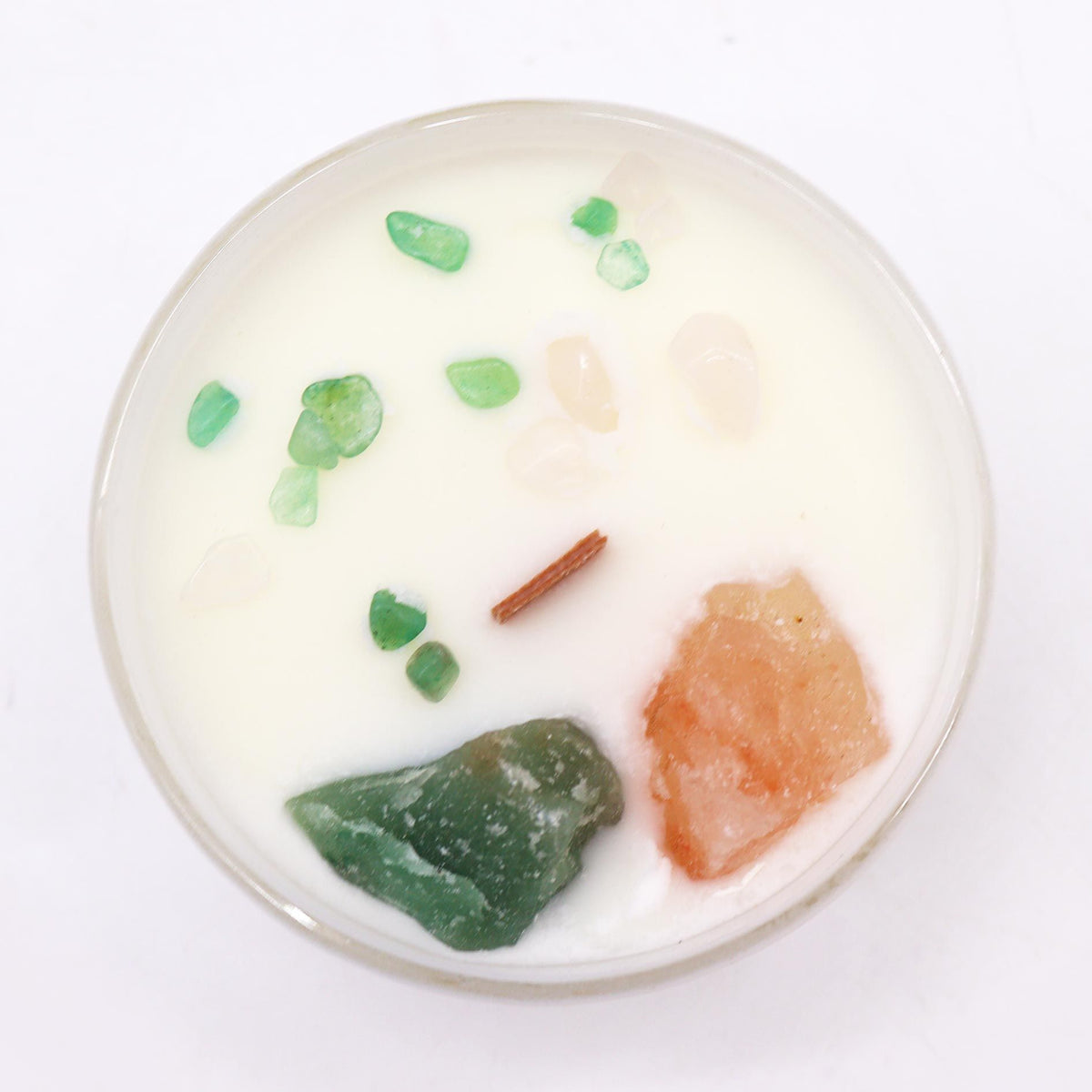 Chakra Crystal Candles - Heart Chakra - view 2