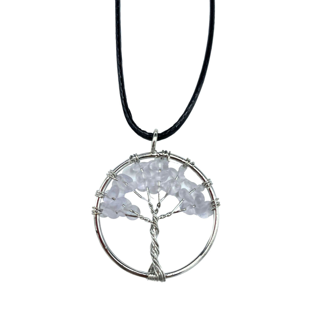 Tree of Life Pendant - Rock Crystal - view 5