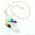 Magic Pendulum - Seven Chakra - Rock Quartz - view 2
