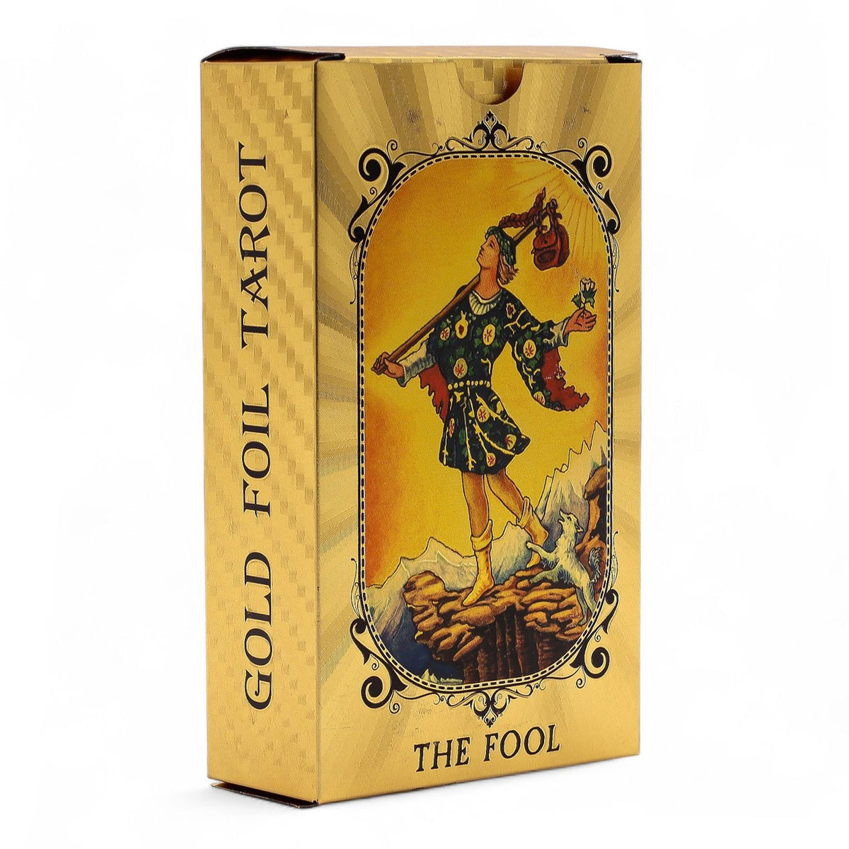 Blue & Gold Foil Tarot Card Set - All Seeing Eye - with booklet - view 5