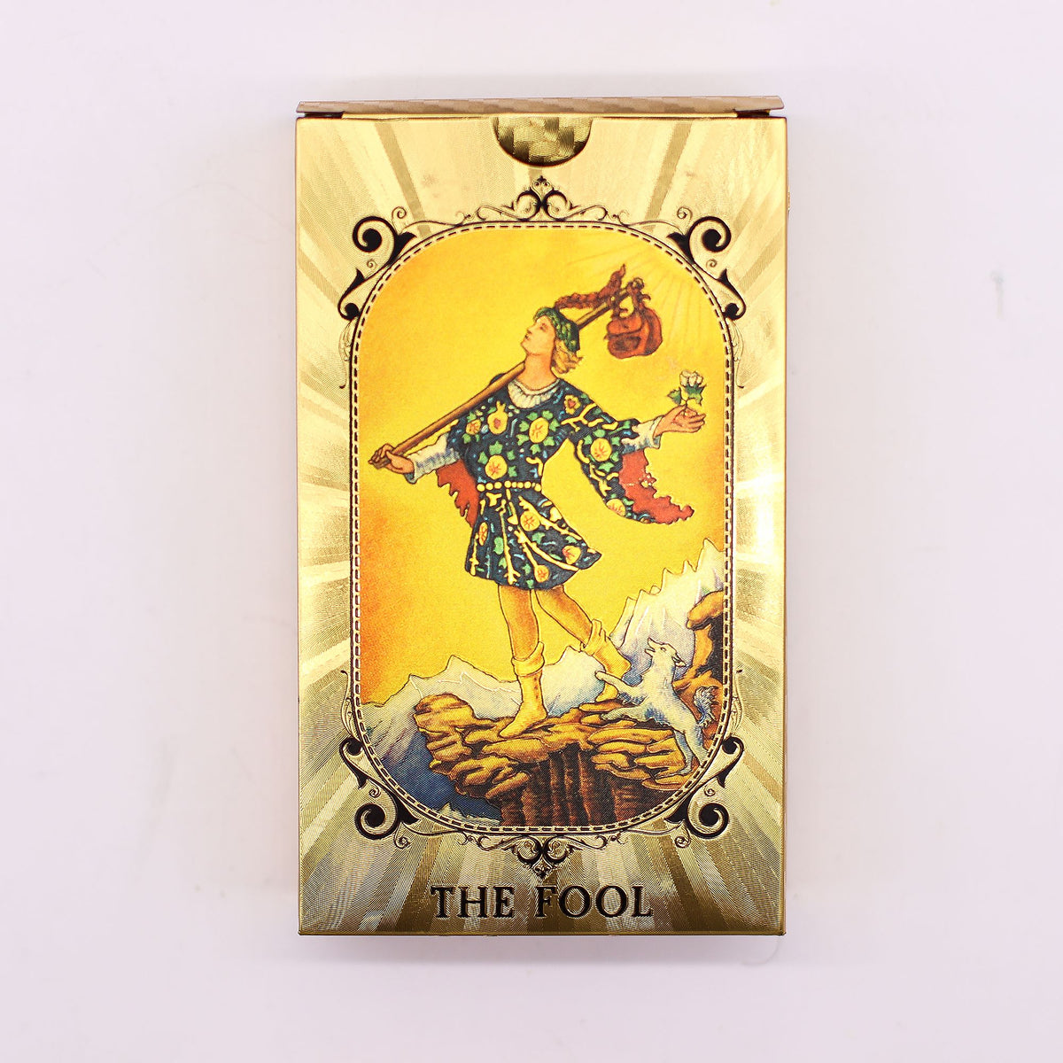 Blue & Gold Foil Tarot Card Set - All Seeing Eye - with booklet - view 9