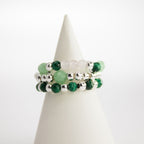 Nymph Spirit Gemstone Ring Set - Forest Spirit - view 4