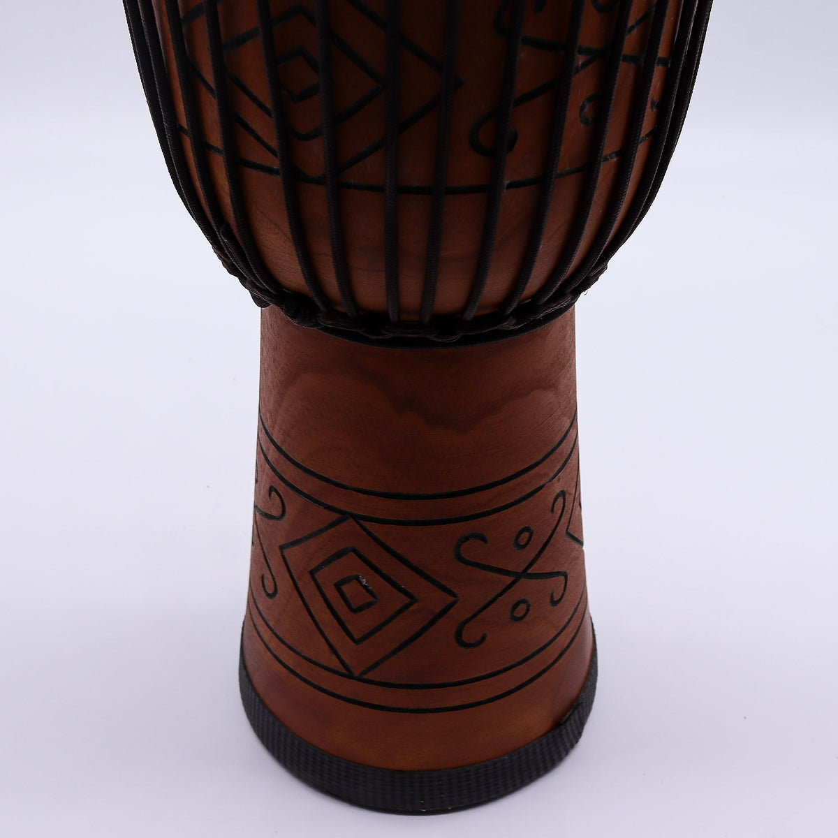 Large rope tuned djembe drum, hand-carved jackfruit body, Soul Sound head - view 5
