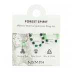Nymph Spirit Gemstone Ring Set - Forest Spirit - view 3
