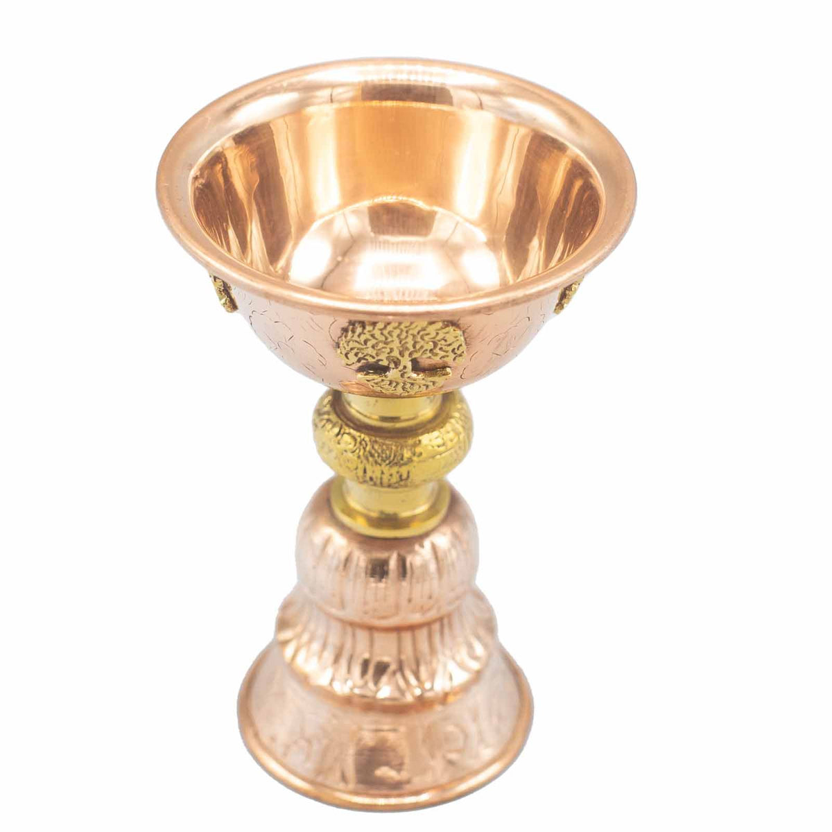 Copper Ritual Goblet - Tree of Life - view 2