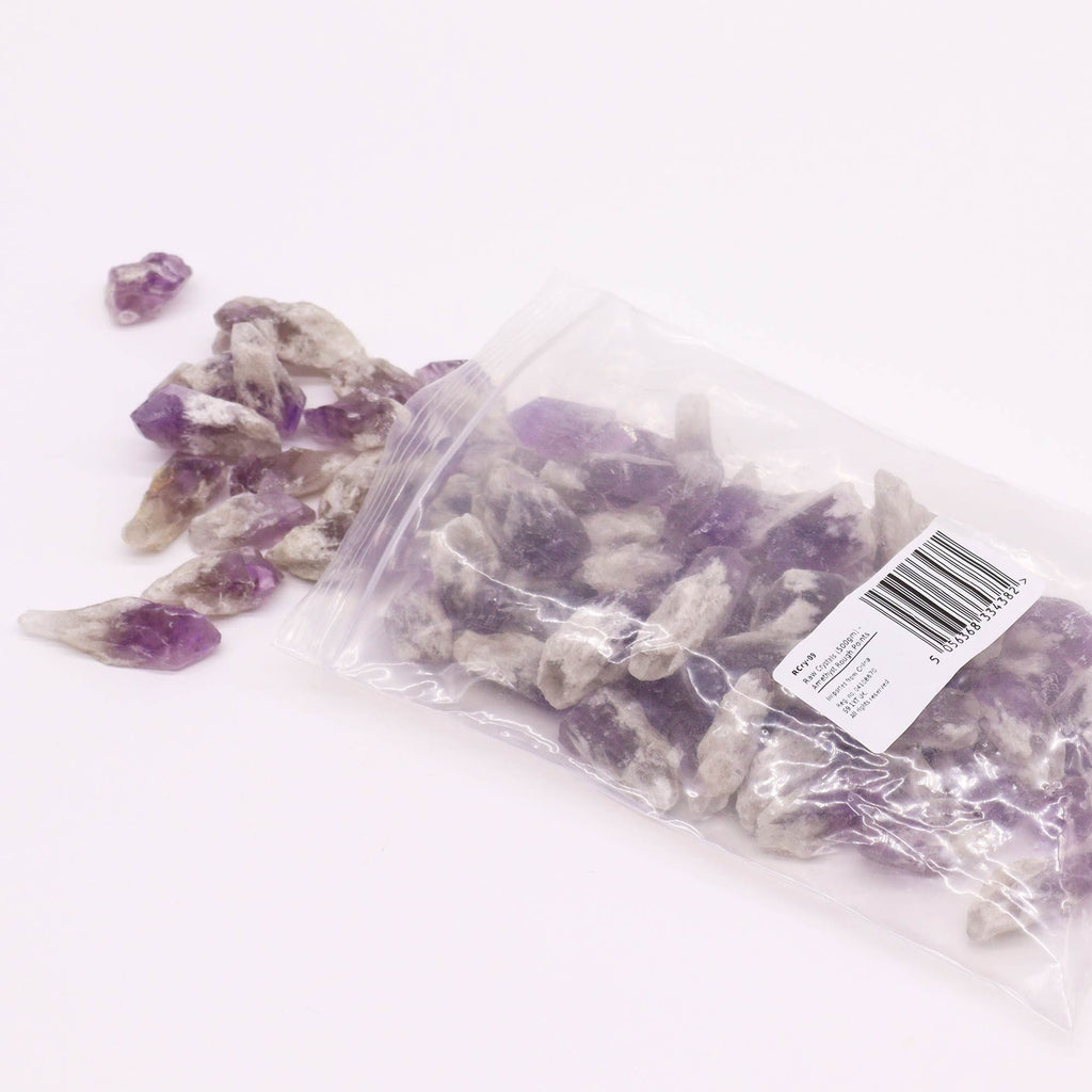 Raw Crystals (500gm) - Amethyst Rough Points - view 2