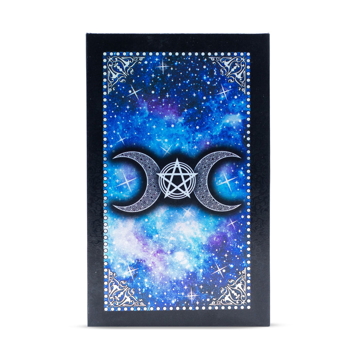 Blue Foil Tarot Card Set - Moon Face - with booklet - view 2
