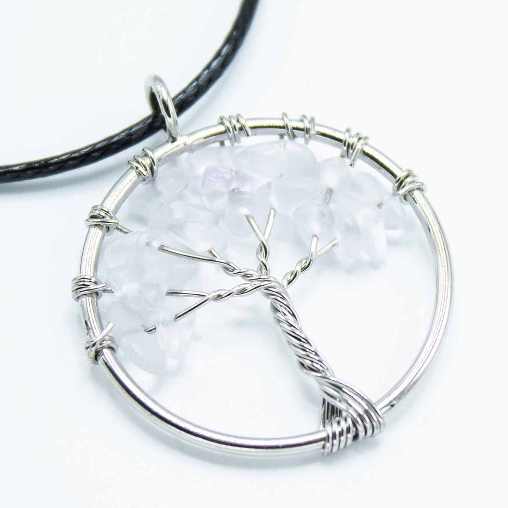 Tree of Life Pendant - Rock Crystal - view 3