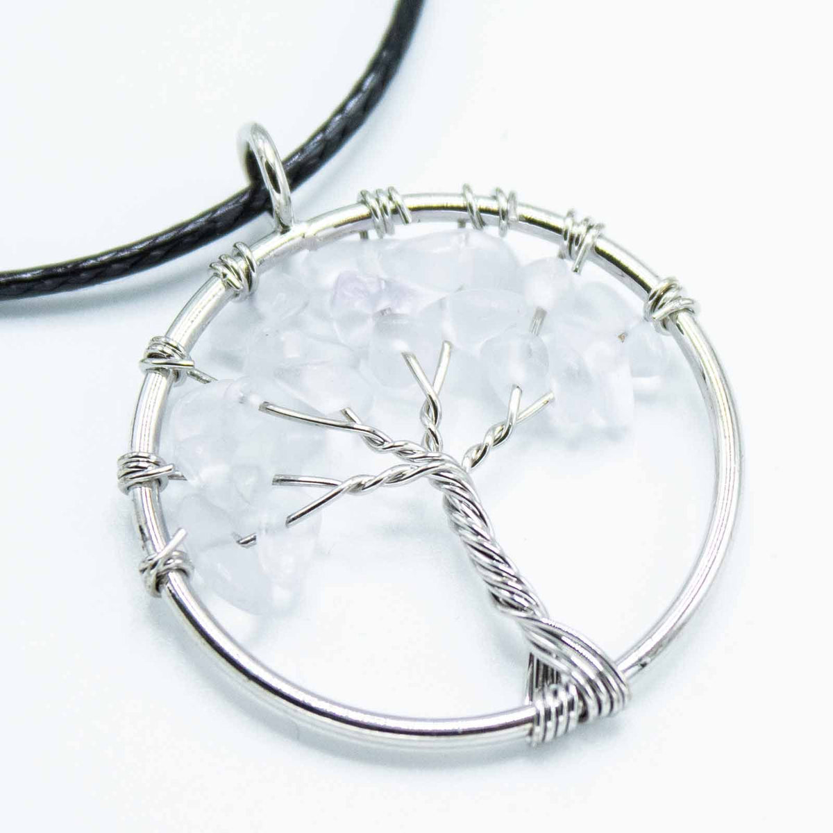 Tree of Life Pendant - Rock Crystal - view 3