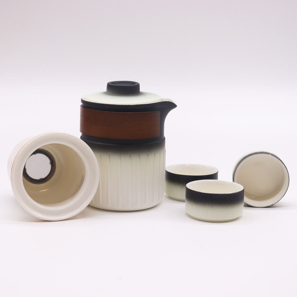 Travel Ceramic Teapot Set - Three Friends - Travel Pack - view 4