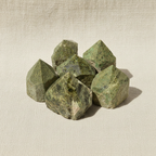 Epidote Crystal Points - Top Polished, A Grade (Pack of 5-6) - view 2