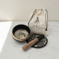 Hand-made & Engraved Singing Bowl Gift Set - Yogi