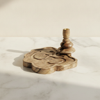 Lrg Mango Wood Backflow Burner - Ohm