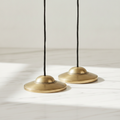 Plain brass Tibetan tingsha cymbals